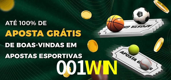 001WIN Ate 100% de Aposta Gratis